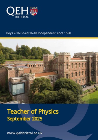 QEH Teacher of Physics September 2025