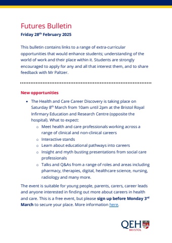 QEH Futures Bulletin 28