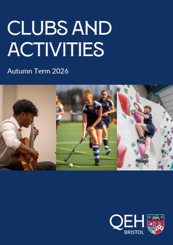 QEH Clubs & Activities Autumn Term 2026