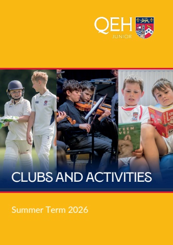 QEH Junior School Clubs Summer Term 2026