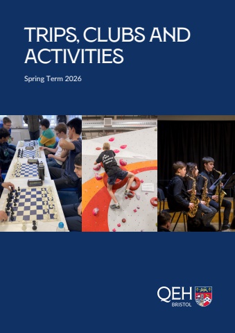 QEH Clubs and Activities Spring Term 2026