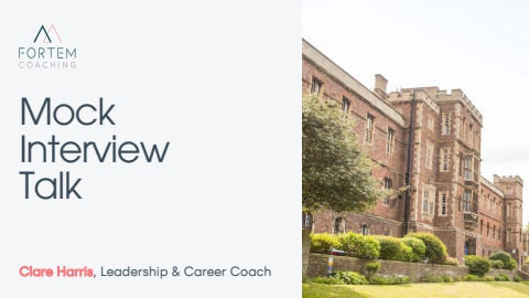 Condensed QEH Interview Slides 3 February 2026