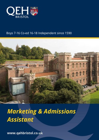 QEH Marketing and Admissions Assistant