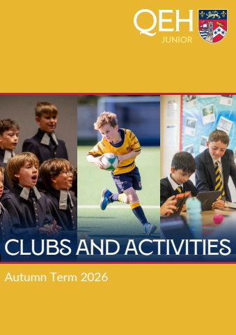 QEH Junior School Clubs and Activities Autumn 2026