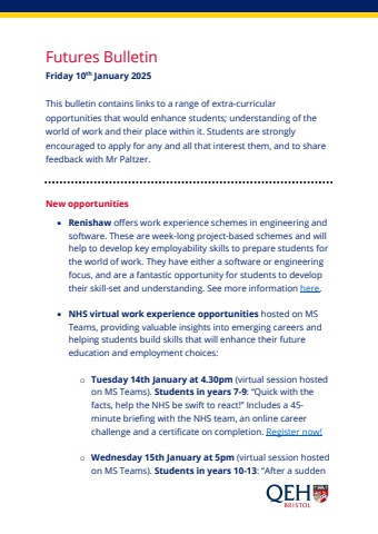 QEH Futures Bulletin 10