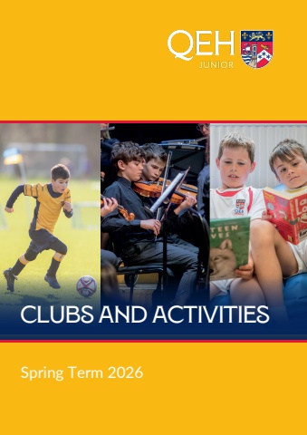 QEH Junior School Spring Term 2026 Clubs
