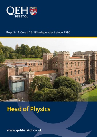 Head of Physics Applicant Pack December 24