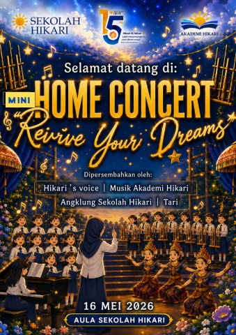 BUKU ACARA MINI HOME CONCERT
