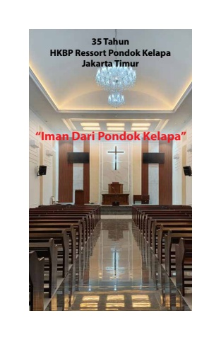 35 Tahun HKBP Pondok Kelapa