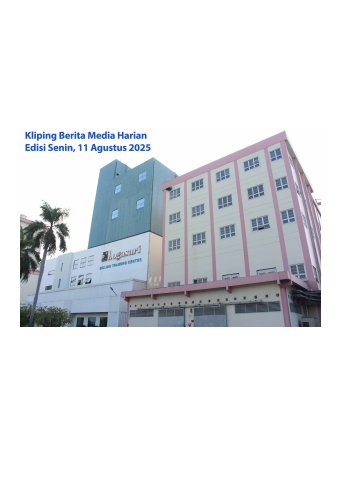 Kliping Berita Media Harian Bogasari Senin 11 Agustus 2025
