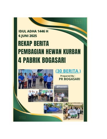 Kliping Berita Idul Adha Bogasari