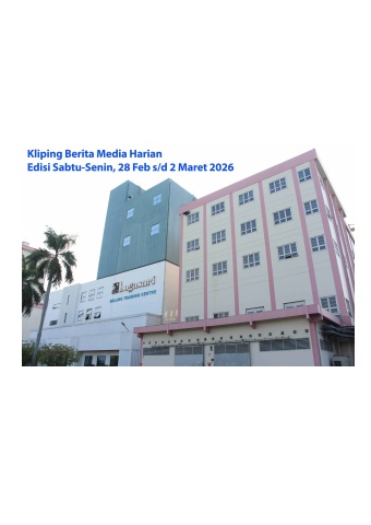 Kliping Media Berita Bogasari Sabtu-Senin 28 Feb-2 Maret 2026