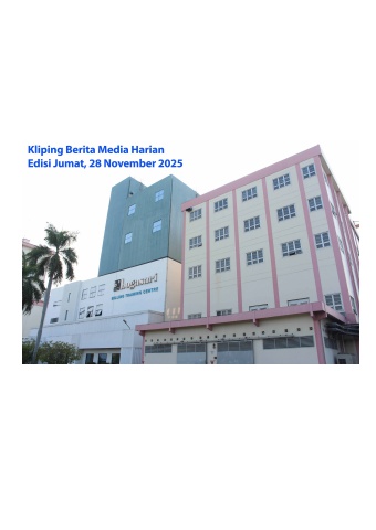 Kliping Media Harian Bogasari JUmat 28 November 2025