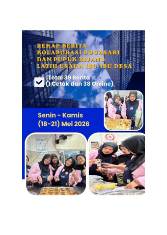 BERITA PUPUK KUJANG BOGASARI