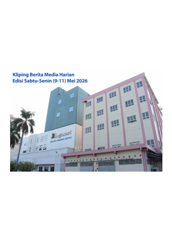 Kliping Media Berita Bogasari Sabtu-Senin (9-11) Mei 2026