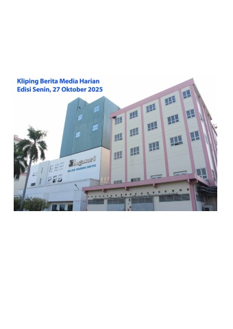 Kliping Berita Media Harian Bogasari Senin 27 Oktober 2025