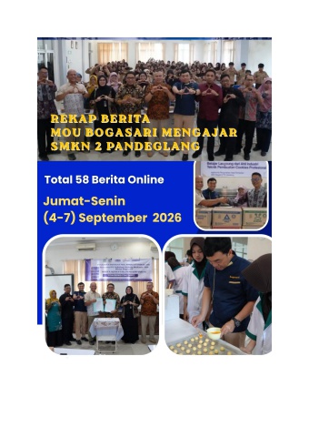 Final MoU Bogasari Mengajar SMKN 2 Pandeglang