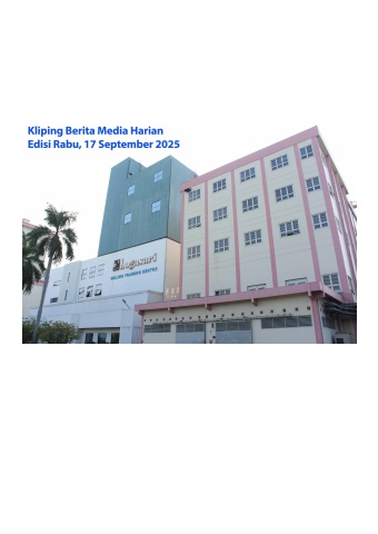 Kliping Berita Media Harian Bogasari Rabu 17 September 2025