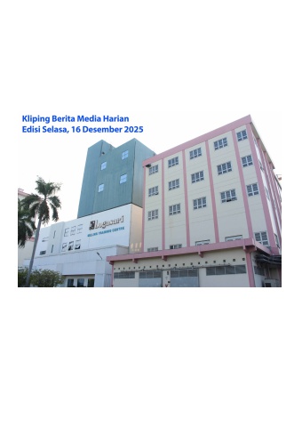 Kliping Berita Media Bogasari Selasa 16 Des 2025