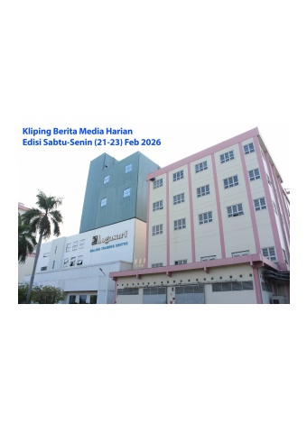 Kliping Media Berita Bogasari Sabtu-Senin (21-23) Feb 2026