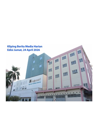 Kliping Media Berita Bogasari Jumat 24 April 2026
