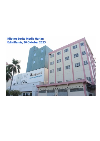 Kliping Berita Media Harian Bogasari Kamis 30 Oktober 2025