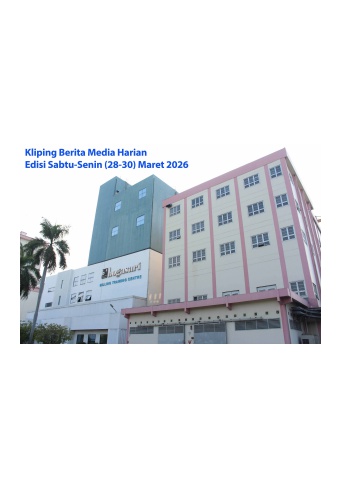 Kliping Media Berita Bogasari Sabtu-Senin (28-30) Maret 2026