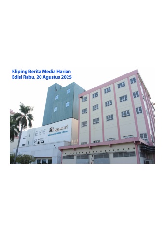 Kliping Berita Media Harian Bogasari Rabu 20 Agustus 2025
