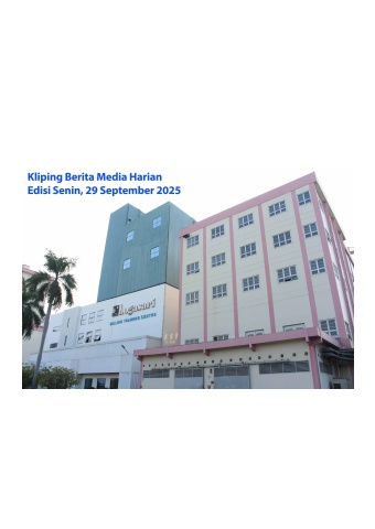 Kliping Berita Media Bogasari Senin 29 September 2025