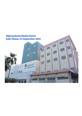 Kliping Berita Media Harian Bogasari Selasa 23 September 2025