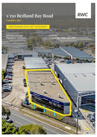 RWC Bayside - Information Memorandum - 1/150 Redland Bay Road, Capalaba