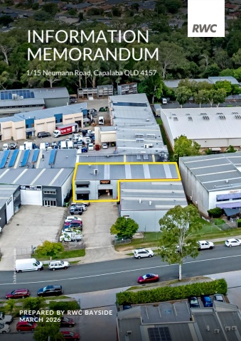 Information Memorandum - 1_15 Neumann Road, Capalaba - RWC Bayside