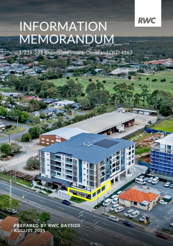 RWC Bayside - Information Memorandum - 1_219-221 Bloomfield Street, Cleveland