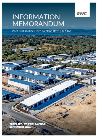 RWC Bayside - Information Memorandum - 2/74-104 Jardine Drive, Redland Bay