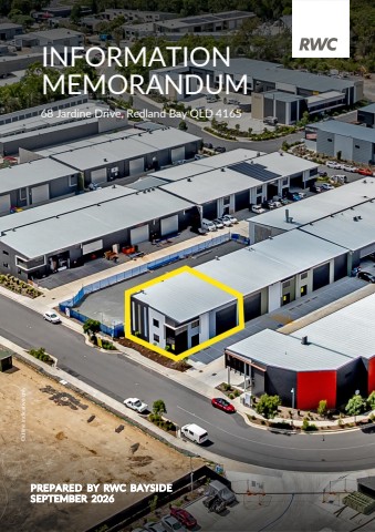 RWC Bayside - Information Memorandum - 68 Jardine Drive, Redland Bay