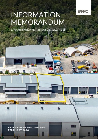 Information Memorandum - 1_90 Jardine Drive, Redland Bay - RWC Bayside