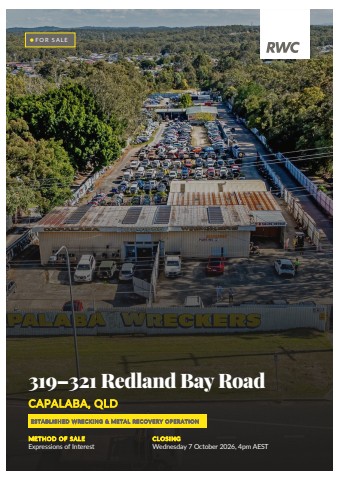 RWC Bayside - Information Memorandum - 319-321 Redland Bay Road, Capalaba