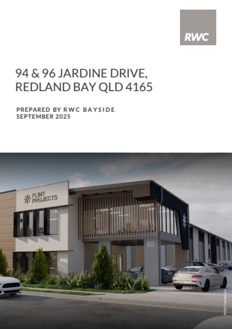 RWC Bayside - Information Memorandum - 94 & 96 Jardine Drive, Redland Bay