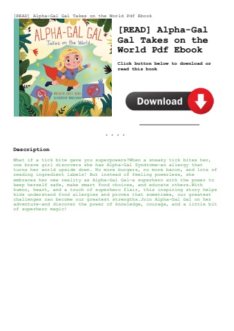 [read] alpha-gal gal takes on the world pdf ebook
