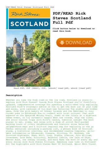 pdfread rick steves scotland full pdf