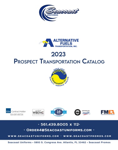 Prospect Transportation Product Catalog