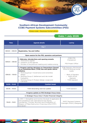 sadc ccbg pss quarterly meeting agenda (01 july 2026)