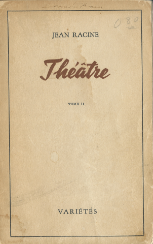 RACINE, théâtre