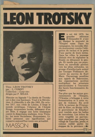 Leon Trotsky. L. Comby