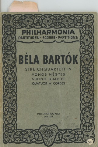 Bartok score