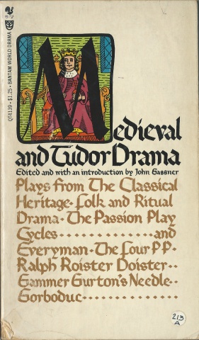 Medieval of Tudor Drama