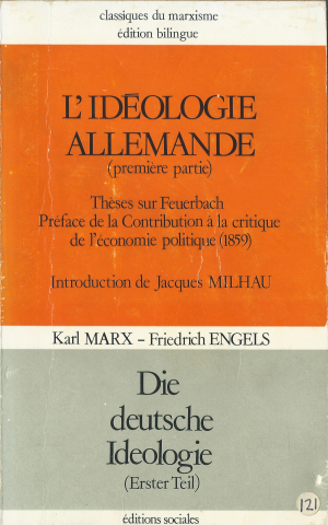 MARX, ENGELS. L'idéologie all