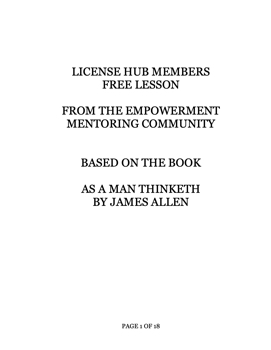 AAMT Workbook License Holders