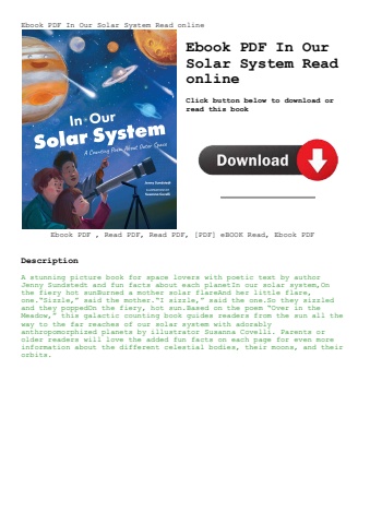 ebook pdf  in our solar system read online