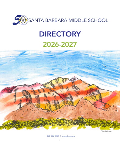 SBMS Directory 2026-2027